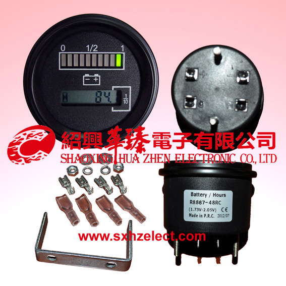 Battery/Hour Meter-R8867